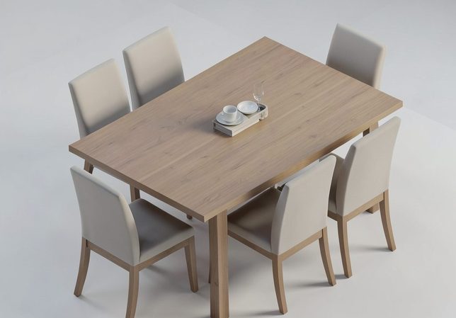 Glass Top Pedestal Dining Table Sets