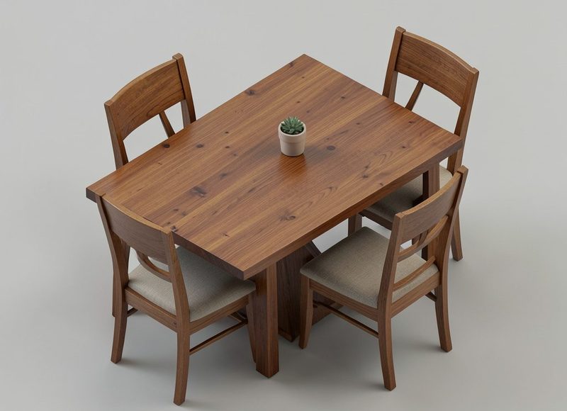 How To Stain A Dining Room Table